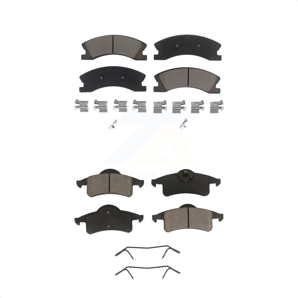 [Avant + Arrière] Kit de plaquette (céramique) de frein pour Jeep Grand Cherokee KCX-100447 par CMX