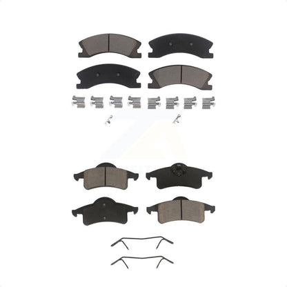 [Avant + Arrière] Kit de plaquette (céramique) de frein pour Jeep Grand Cherokee KCX-100447 par CMX