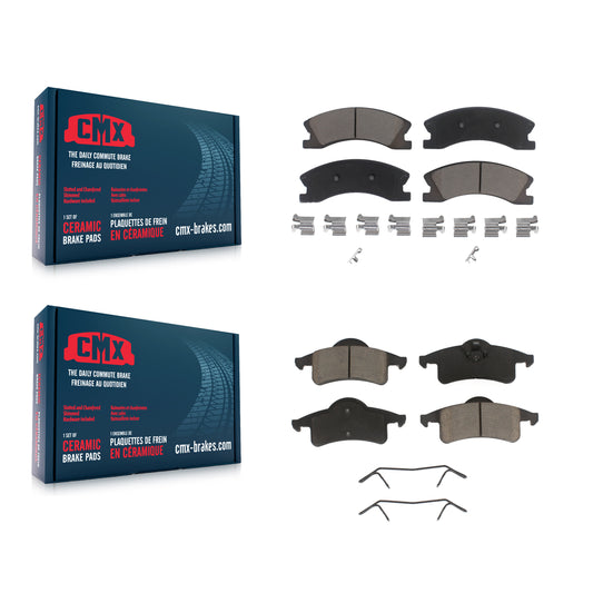 [Avant + Arrière] Kit de plaquette (céramique) de frein pour Jeep Grand Cherokee KCX-100447