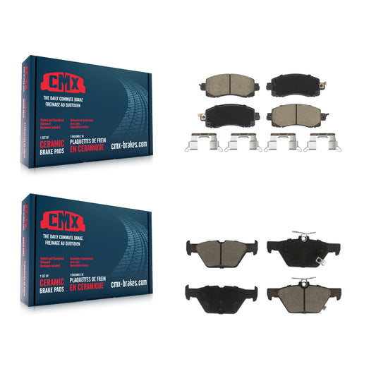 [Avant + Arrière] Kit de plaquette (céramique) de frein pour Subaru Forester Crosstrek Outback Legacy KCX-100453