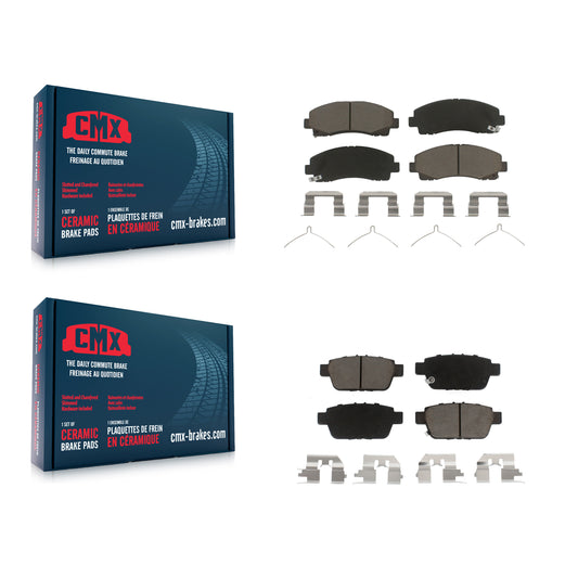 [Avant + Arrière] Kit de plaquette (céramique) de frein pour Honda Ridgeline Acura TL KCX-100454