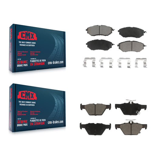 [Avant + Arrière] Kit de plaquette (céramique) de frein pour Subaru Outback Legacy WRX KCX-100461