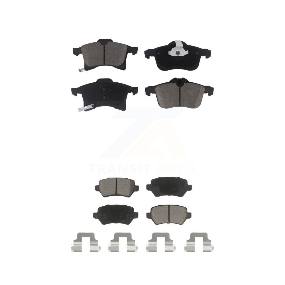 [Avant + Arrière] Kit de plaquette (céramique) de frein pour 2008-2009 Saturn Astra KCX-100467 par CMX