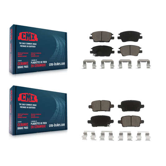 [Avant + Arrière] Kit de plaquette (céramique) de frein pour Chevrolet Cruze Volt Bolt EV EUV KCX-100468