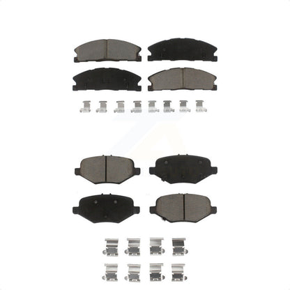 [Avant + Arrière] Kit de plaquette (céramique) de frein pour Ford Explorer Taurus Flex Police Interceptor Sedan Lincoln MKS Special Service KCX-100471 par CMX