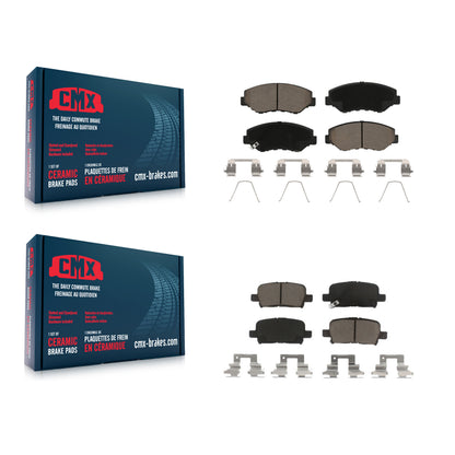 [Avant + Arrière] Kit de plaquette (céramique) de frein pour 2003-2008 Honda Pilot KCX-100475