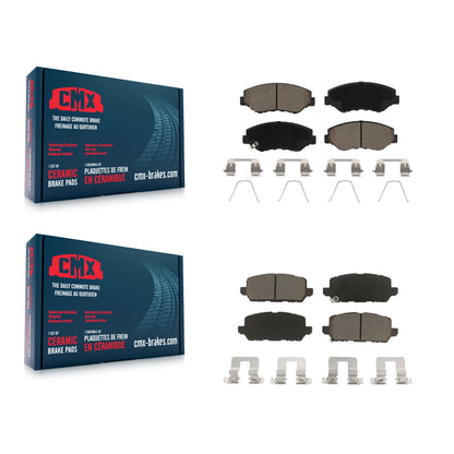 [Avant + Arrière] Kit de plaquette (céramique) de frein pour 2016 Honda CR-Z KCX-100476