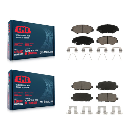 [Avant + Arrière] Kit de plaquette (céramique) de frein pour 2016 Honda CR-Z KCX-100476
