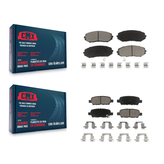 [Avant + Arrière] Kit de plaquette (céramique) de frein pour 2007-2013 Suzuki Grand Vitara KCX-100486