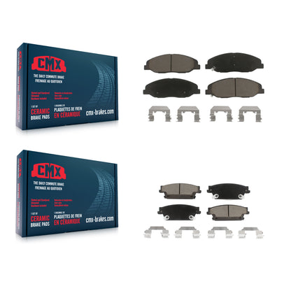 [Avant + Arrière] Kit de plaquette (céramique) de frein pour 2009-2011 Cadillac STS avec Performance Brakes KCX-100490