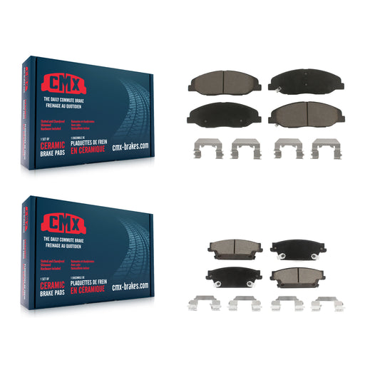 [Avant + Arrière] Kit de plaquette (céramique) de frein pour 2009-2011 Cadillac STS avec Performance Brakes KCX-100490
