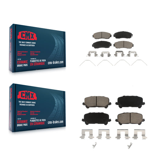 [Avant + Arrière] Kit de plaquette (céramique) de frein pour 2019-2022 Honda Passport KCX-100492