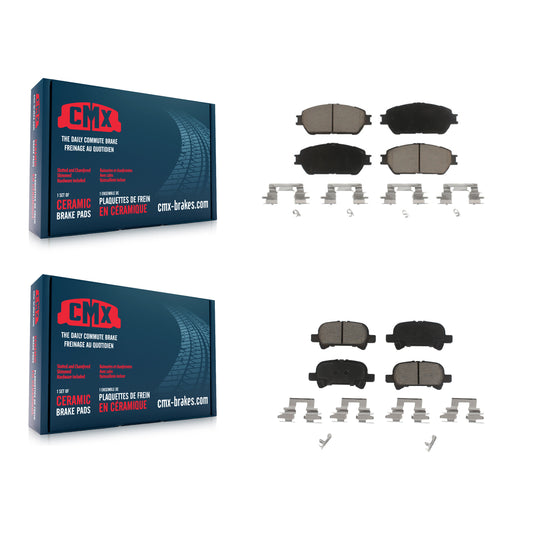 [Avant + Arrière] Kit de plaquette (céramique) de frein pour Toyota Camry Avalon Solara KCX-100495