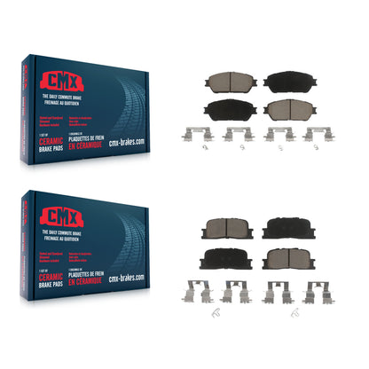 [Avant + Arrière] Kit de plaquette (céramique) de frein pour Toyota Camry Lexus ES330 ES300 KCX-100496