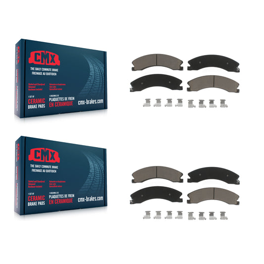 [Avant + Arrière] Kit de plaquette (céramique) de frein pour Chevrolet Silverado 2500 HD GMC Sierra 3500 Suburban KCX-100501