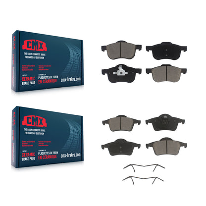 [Avant + Arrière] Kit de plaquette (céramique) de frein pour Volvo S60 V70 XC70 S80 KCX-100503