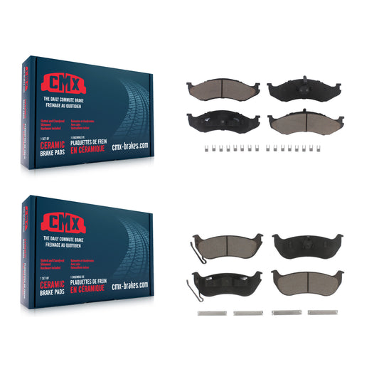 [Avant + Arrière] Kit de plaquette (céramique) de frein pour Jeep Wrangler TJ KCX-100511