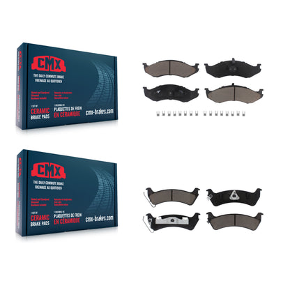 [Avant + Arrière] Kit de plaquette (céramique) de frein pour Jeep Grand Cherokee KCX-100512