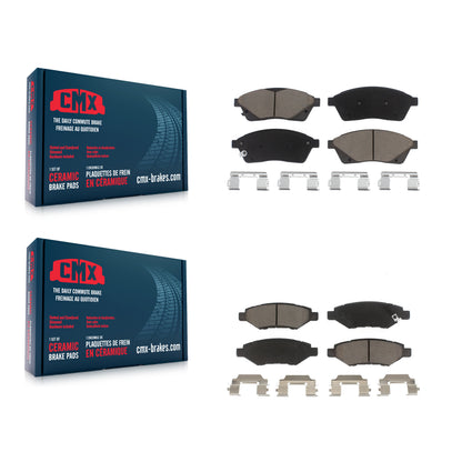 [Avant + Arrière] Kit de plaquette (céramique) de frein pour Cadillac SRX Saab 9-4X KCX-100514
