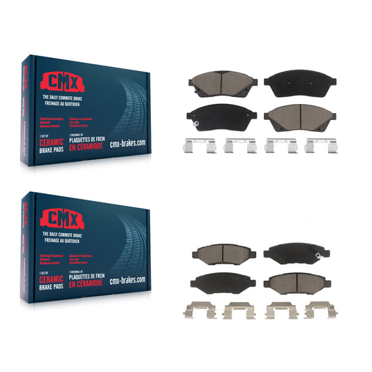 [Avant + Arrière] Kit de plaquette (céramique) de frein pour Cadillac SRX Saab 9-4X KCX-100514