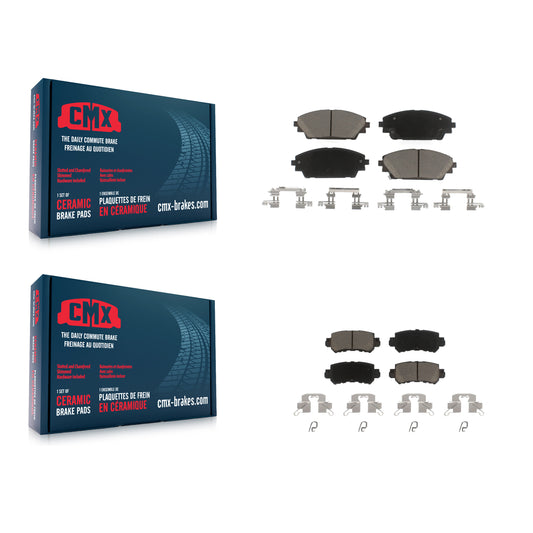 [Avant + Arrière] Kit de plaquette (céramique) de frein pour 2016-2018 Mazda CX-3 KCX-100524