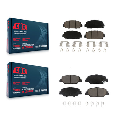[Avant + Arrière] Kit de plaquette (céramique) de frein pour Honda CR-V KCX-100525