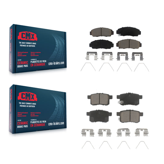 [Avant + Arrière] Kit de plaquette (céramique) de frein pour Honda Accord Acura TSX KCX-100527