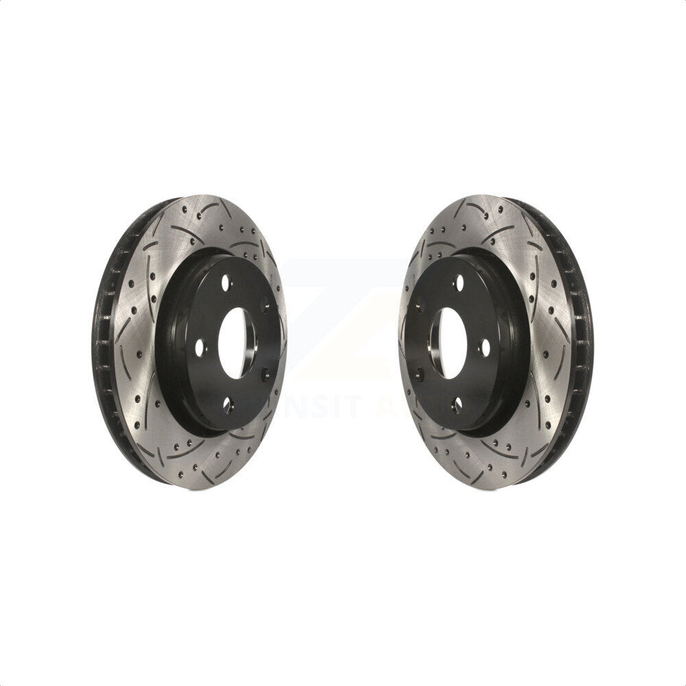 [Avant] Kit de disque (percé rainuré revêtu) de frein pour Jeep Wrangler JK KD-100030 par DS-One