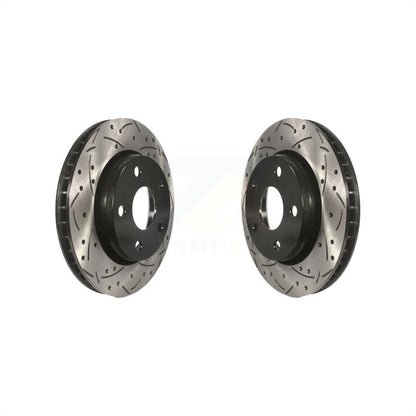 [Avant] Kit de disque (percé rainuré revêtu) de frein pour Jeep Wrangler JK KD-100030 par DS-One