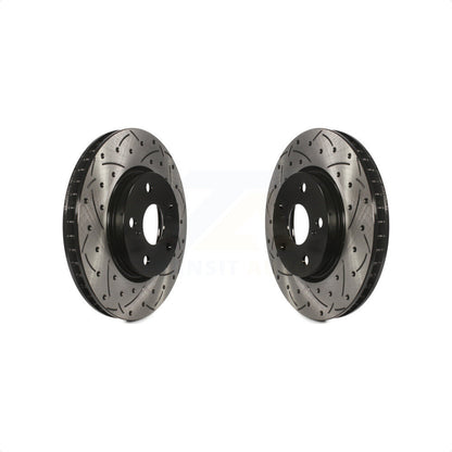 [Avant] Kit de disque (percé rainuré revêtu) de frein pour Lexus IS250 KD-100050 par DS-One