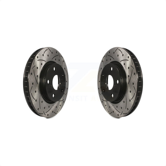 [Avant] Kit de disque (percé rainuré revêtu) de frein pour Lexus IS250 KD-100050 par DS-One