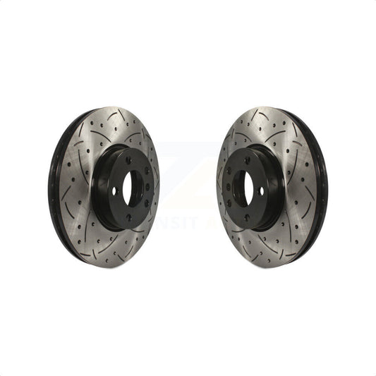 [Avant] Kit de disque (percé rainuré revêtu) de frein pour BMW X5 X6 KD-100057 par DS-One