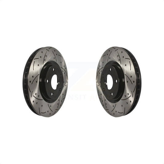 [Avant] Kit de disque (percé rainuré revêtu) de frein pour Nissan Sentra Juke KD-100065 par DS-One