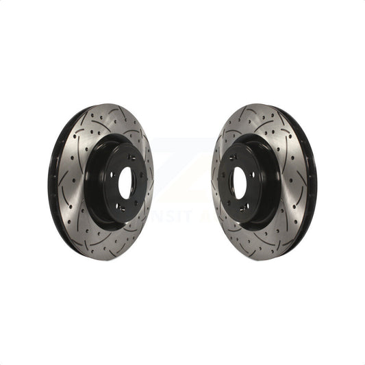 [Avant] Kit de disque (percé rainuré revêtu) de frein pour Hyundai Genesis Coupe KD-100071 par DS-One