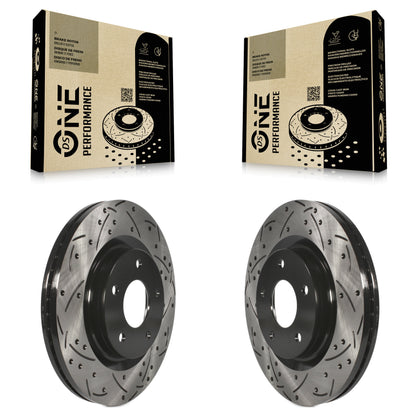 [Avant] Kit de disque (percé rainuré revêtu) de frein pour Nissan Sentra Juke KD-100077