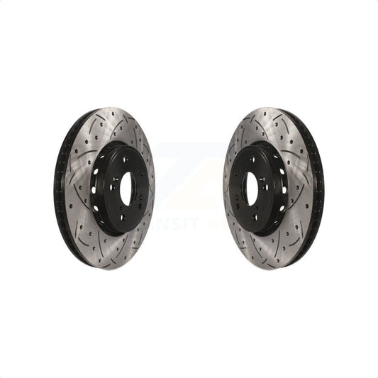 [Avant] Kit de disque (percé rainuré revêtu) de frein pour Acura RDX ILX KD-100087 par DS-One