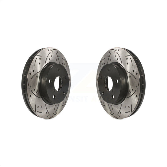 [Avant] Kit de disque (percé rainuré revêtu) de frein pour 2015-2019 Subaru Legacy 2.5L KD-100099 par DS-One