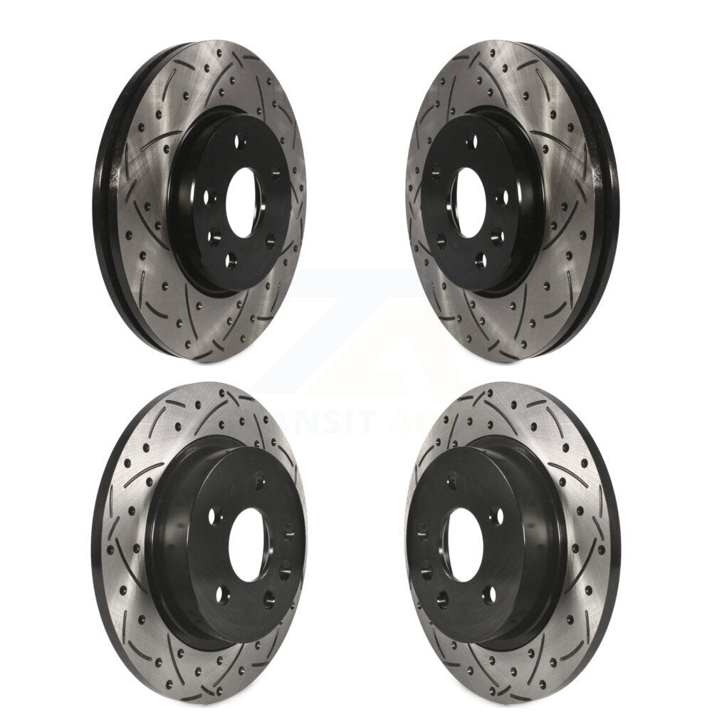 [Avant + Arrière] Kit de disque (percé rainuré revêtu) de frein pour Chevrolet Cruze Sonic Limited KD-100211