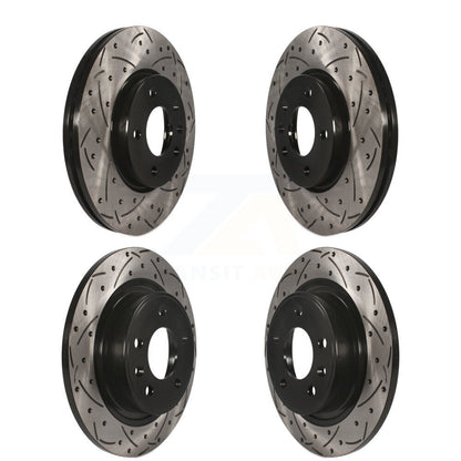 [Avant + Arrière] Kit de disque (percé rainuré revêtu) de frein pour Chevrolet Cruze Buick Verano Volt Orlando KD-100215