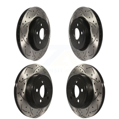[Avant + Arrière] Kit de disque (percé rainuré revêtu) de frein pour Dodge Charger Chrysler 300 Challenger Magnum KD-100245
