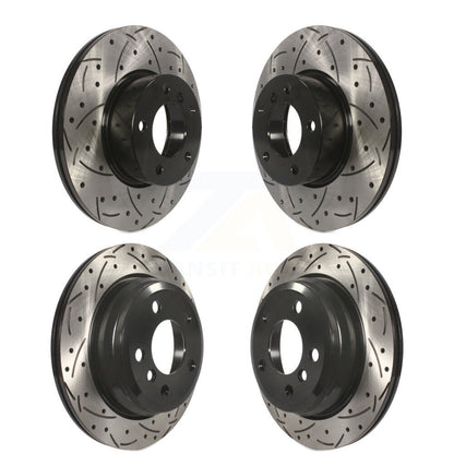 [Avant + Arrière] Kit de disque (percé rainuré revêtu) de frein pour BMW 328i xDrive 320i 330i 428i 430i Gran Coupe 328d GT KD-100312