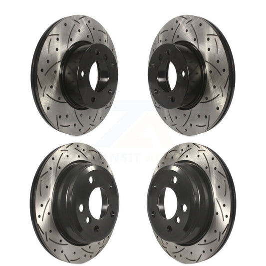 [Avant + Arrière] Kit de disque (percé rainuré revêtu) de frein pour BMW 328i xDrive 320i 330i 428i 430i Gran Coupe 328d GT KD-100312