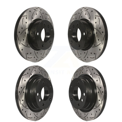[Avant + Arrière] Kit de disque (percé rainuré revêtu) de frein pour BMW 320i 328i 428i 228i 230i 328d xDrive KD-100313
