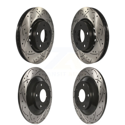 [Avant + Arrière] Kit de disque (percé rainuré revêtu) de frein pour Mazda CX-5 KD-100363