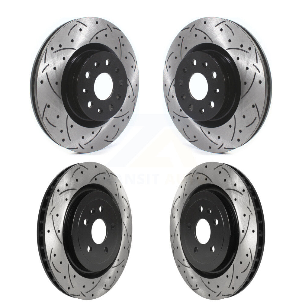 [Avant et Arrière] Disque de frein pour 2017-2019 Cadillac CTS 6.2L KD-100365