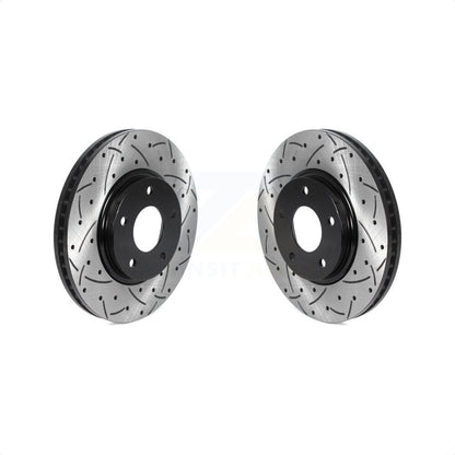 [Avant] Kit de disque (percé rainuré revêtu) de frein pour Nissan Quest Pathfinder Infiniti Q45 M45 INFINITI KD-100435 par DS-One