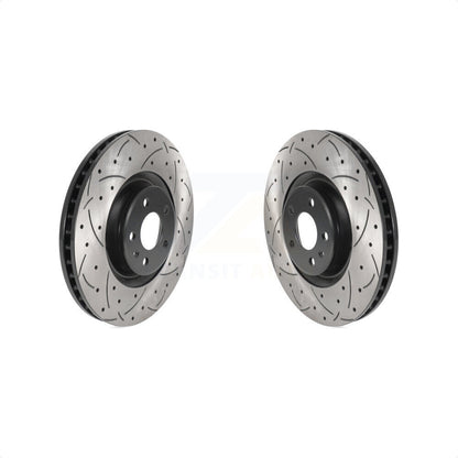 [Avant] Kit de disque (percé rainuré revêtu) de frein pour Audi A6 Quattro A7 KD-100447 par DS-One