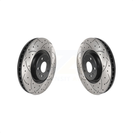 [Avant] Kit de disque (percé rainuré revêtu) de frein pour Audi A6 Quattro A7 KD-100447 par DS-One