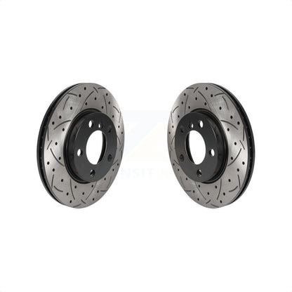 [Avant] Kit de disque (percé rainuré revêtu) de frein pour Mini Cooper Countryman Paceman KD-100449 par DS-One