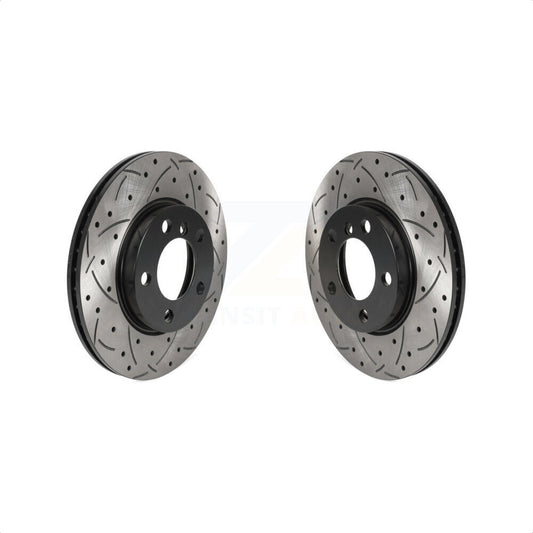 [Avant] Kit de disque (percé rainuré revêtu) de frein pour Mini Cooper Countryman Paceman KD-100449 par DS-One